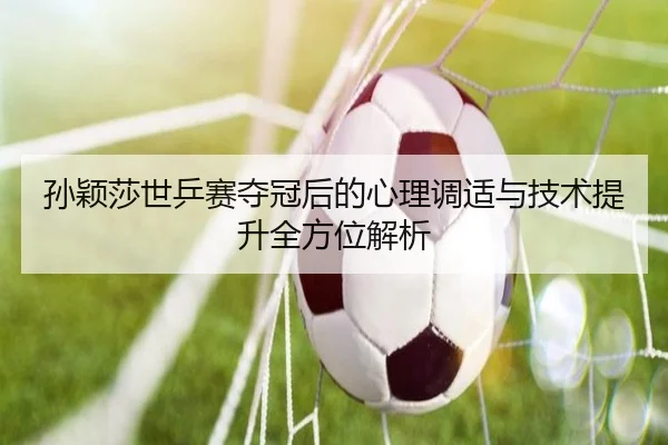 孙颖莎世乒赛夺冠后的心理调适与技术提升全方位解析
